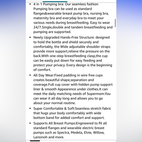 MomCozy Pumping Bra - Picture 12 of 12